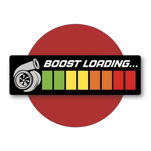 Boost Loading LED Car Sticker